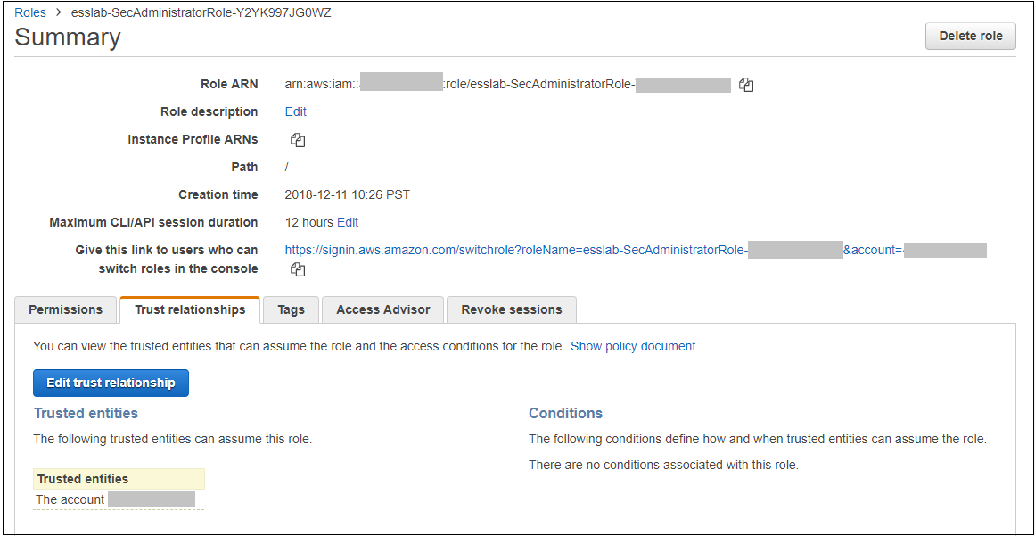 SecAdministratorTrustRel